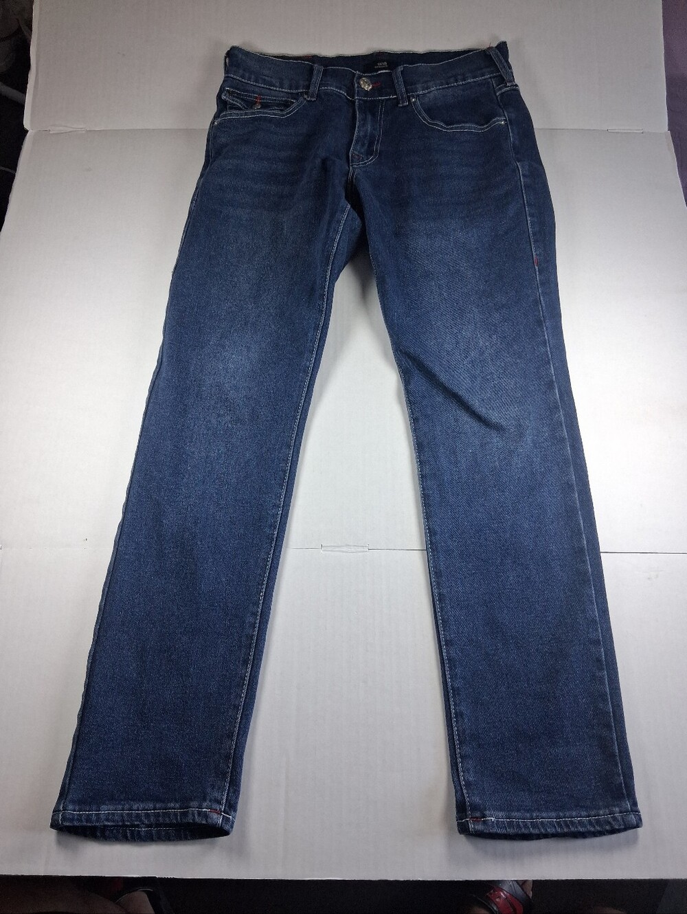 True Religion World Tour Geno Relaxed Slim Denim Jeans Women Size 30x30